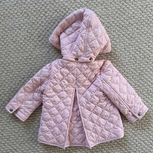 Pink Quilted Baby Barn Jacket - Ralph Lauren - Picture 2 of 5